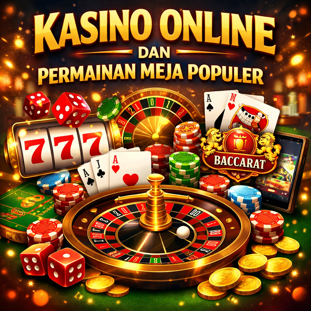Kasino Online dan Permainan Meja Populer