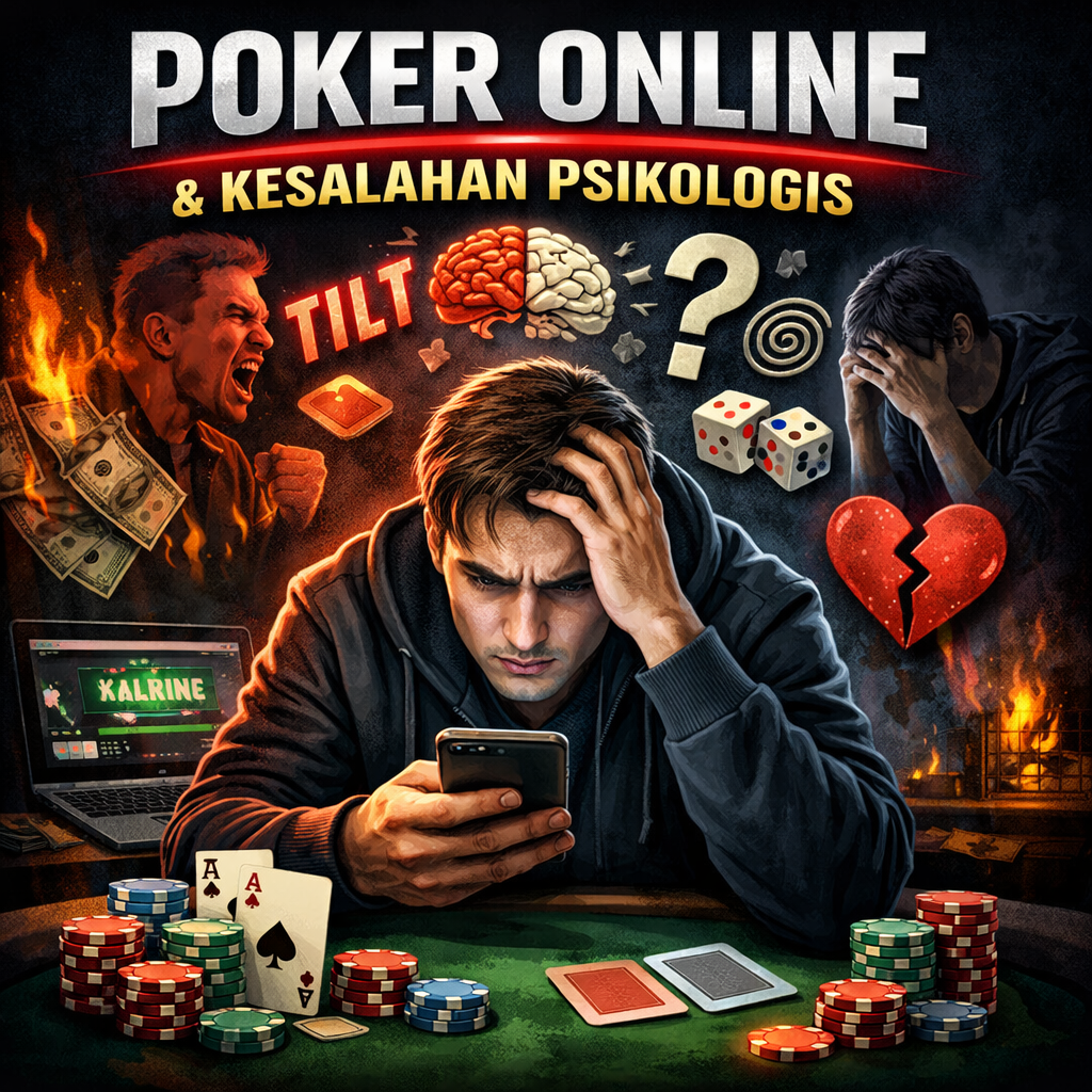 Poker Online dan Kesalahan Psikologis: Musuh Terbesar yang Sering Tidak Disadari Pemain