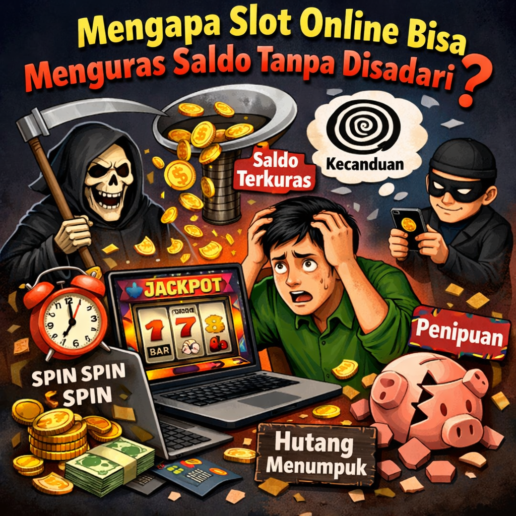 Mengapa Slot Online Bisa Menguras Saldo Tanpa Disadari